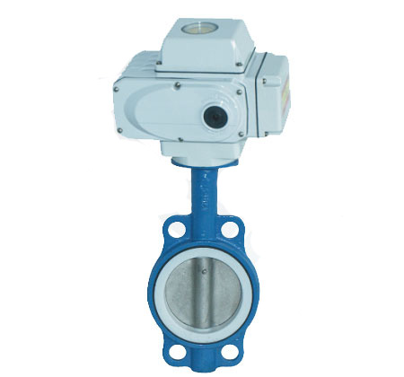 D971X-10Q-65球墨鑄鐵EPDM對夾式電動(dòng)蝶閥